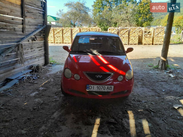 Красный Чери Кью Кью, объемом двигателя 1.3 л и пробегом 120 тыс. км за 1450 $, фото 1 на Automoto.ua