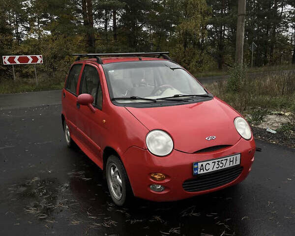 Червоний Чері Кью Кью, об'ємом двигуна 1.1 л та пробігом 94 тис. км за 2200 $, фото 1 на Automoto.ua