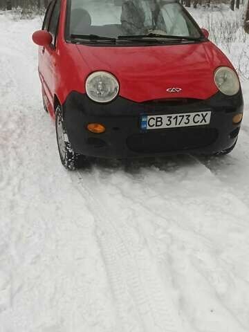 Червоний Чері Кью Кью, об'ємом двигуна 1.1 л та пробігом 85 тис. км за 1940 $, фото 1 на Automoto.ua