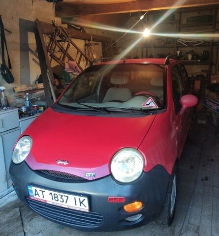 Червоний Чері Кью Кью, об'ємом двигуна 1.08 л та пробігом 250 тис. км за 1700 $, фото 1 на Automoto.ua