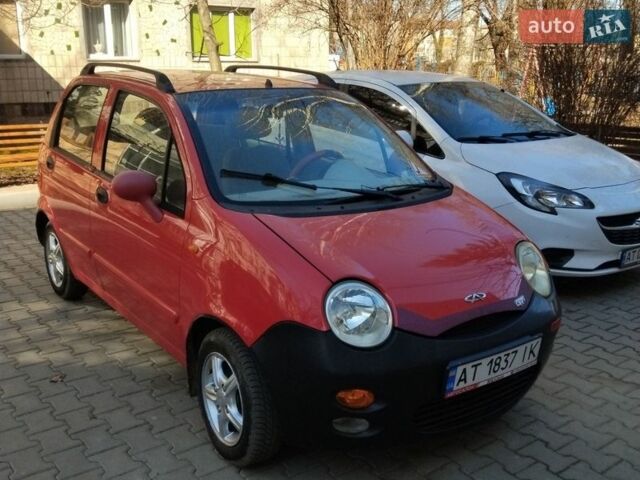 Красный Чери Кью Кью, объемом двигателя 1.1 л и пробегом 166 тыс. км за 1300 $, фото 1 на Automoto.ua