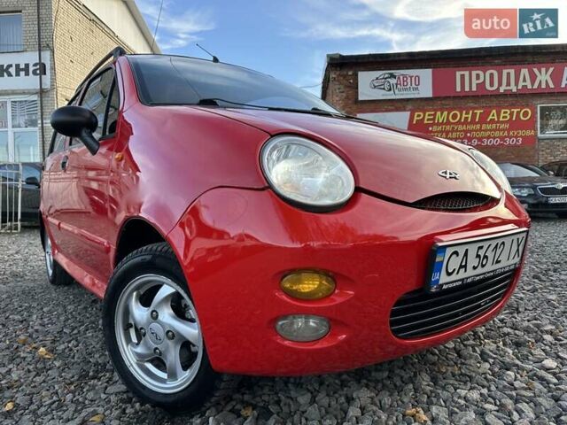 Красный Чери Кью Кью, объемом двигателя 1.1 л и пробегом 143 тыс. км за 2950 $, фото 1 на Automoto.ua