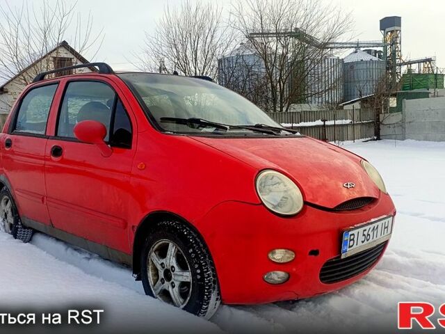 Красный Чери Кью Кью, объемом двигателя 1.1 л и пробегом 300 тыс. км за 1450 $, фото 1 на Automoto.ua
