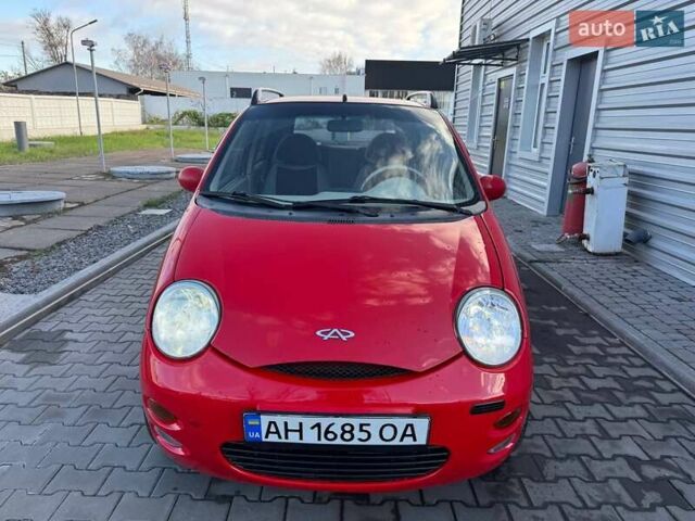 Красный Чери Кью Кью, объемом двигателя 1.08 л и пробегом 132 тыс. км за 2500 $, фото 1 на Automoto.ua