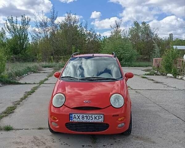 Красный Чери Кью Кью, объемом двигателя 1.08 л и пробегом 99 тыс. км за 1800 $, фото 1 на Automoto.ua
