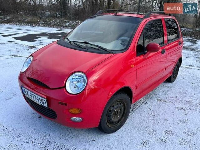 Червоний Чері Кью Кью, об'ємом двигуна 1.08 л та пробігом 72 тис. км за 3299 $, фото 1 на Automoto.ua