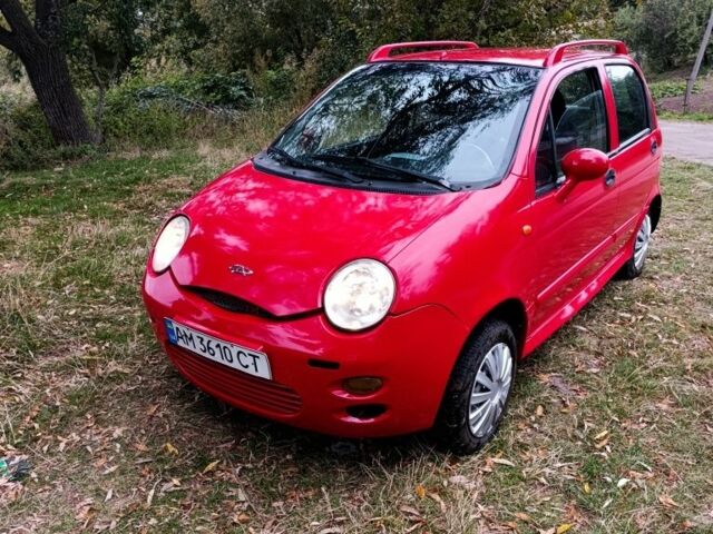 Червоний Чері Кью Кью, об'ємом двигуна 1 л та пробігом 145 тис. км за 1700 $, фото 1 на Automoto.ua