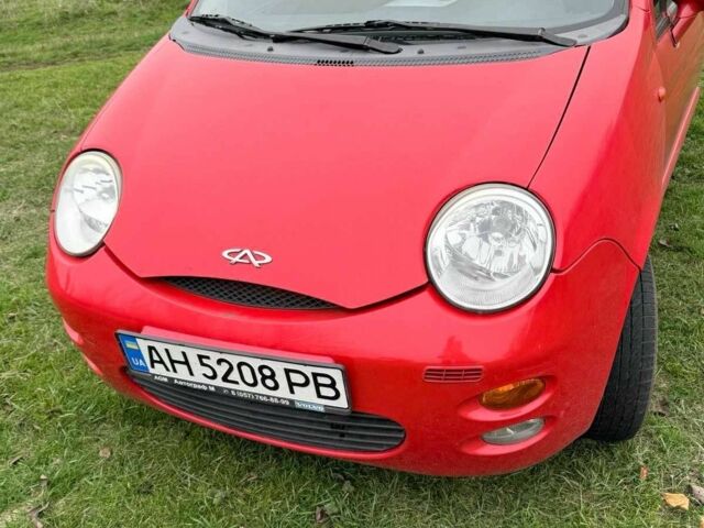 Красный Чери Кью Кью, объемом двигателя 1.1 л и пробегом 86 тыс. км за 2100 $, фото 1 на Automoto.ua