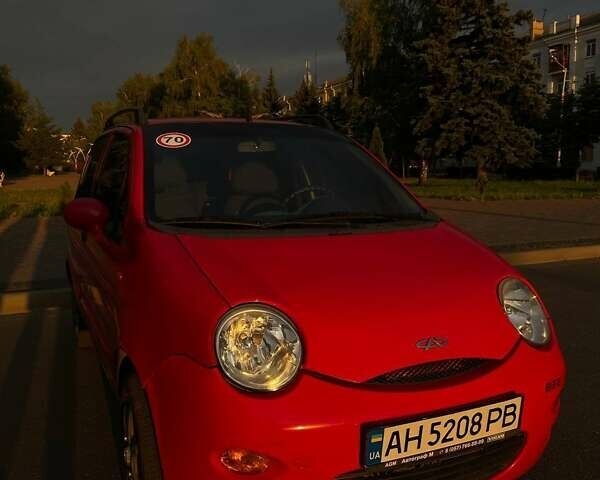 Червоний Чері Кью Кью, об'ємом двигуна 1.08 л та пробігом 85 тис. км за 2400 $, фото 1 на Automoto.ua