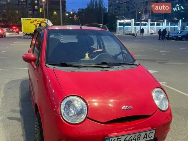 Красный Чери Кью Кью, объемом двигателя 1.08 л и пробегом 151 тыс. км за 2290 $, фото 1 на Automoto.ua