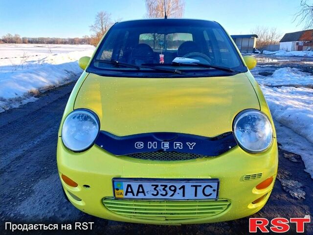 Желтый Чери Кью Кью, объемом двигателя 1.1 л и пробегом 211 тыс. км за 1500 $, фото 1 на Automoto.ua
