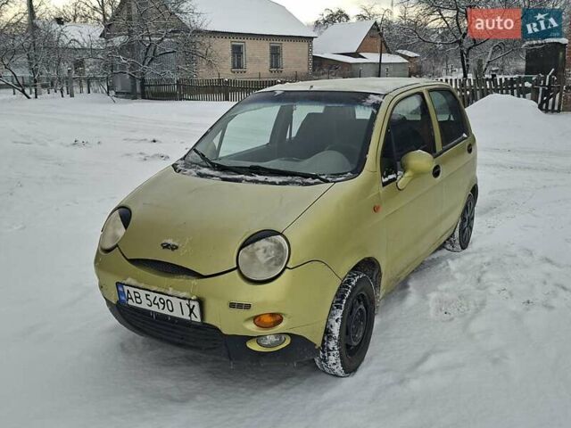 Желтый Чери Кью Кью, объемом двигателя 1.1 л и пробегом 153 тыс. км за 1250 $, фото 1 на Automoto.ua
