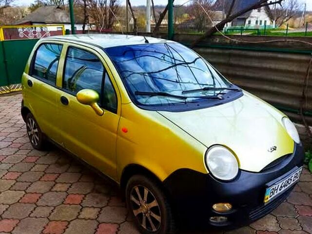 Жовтий Чері Кью Кью, об'ємом двигуна 1.1 л та пробігом 175 тис. км за 1700 $, фото 1 на Automoto.ua