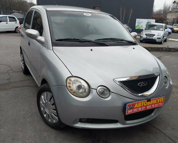 Серый Чери Кью Кью, объемом двигателя 1.3 л и пробегом 140 тыс. км за 2300 $, фото 1 на Automoto.ua