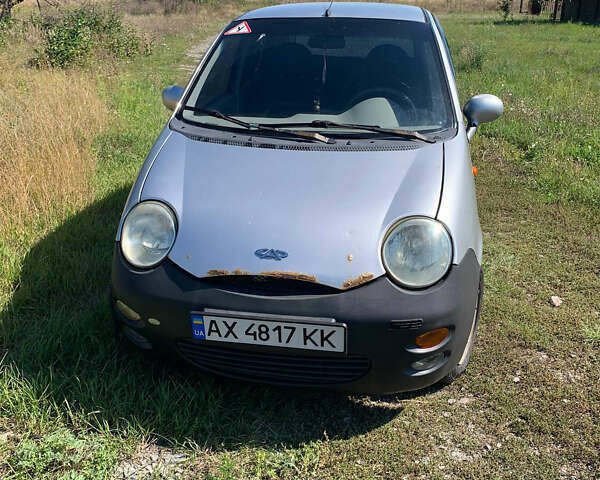 Сірий Чері Кью Кью, об'ємом двигуна 1.08 л та пробігом 105 тис. км за 1500 $, фото 1 на Automoto.ua