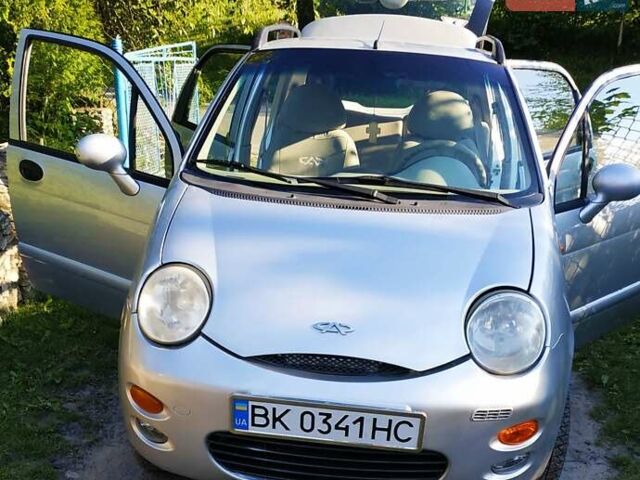 Сірий Чері Кью Кью, об'ємом двигуна 1.12 л та пробігом 88 тис. км за 2750 $, фото 1 на Automoto.ua