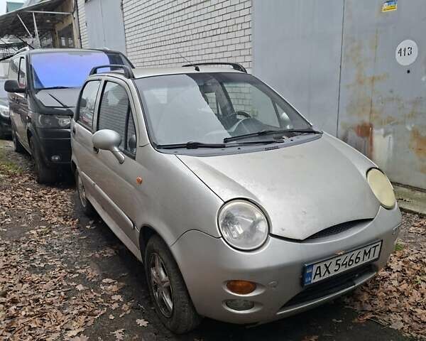 Серый Чери Кью Кью, объемом двигателя 1.08 л и пробегом 200 тыс. км за 3000 $, фото 1 на Automoto.ua