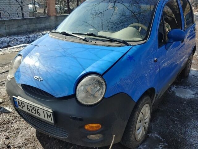 Синий Чери Кью Кью, объемом двигателя 1.1 л и пробегом 180 тыс. км за 1600 $, фото 1 на Automoto.ua
