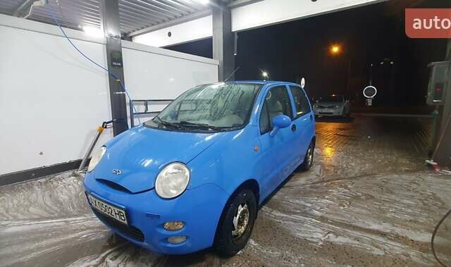 Синий Чери Кью Кью, объемом двигателя 1.1 л и пробегом 119 тыс. км за 3000 $, фото 1 на Automoto.ua