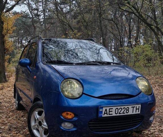 Синий Чери Кью Кью, объемом двигателя 1.1 л и пробегом 206 тыс. км за 2400 $, фото 1 на Automoto.ua