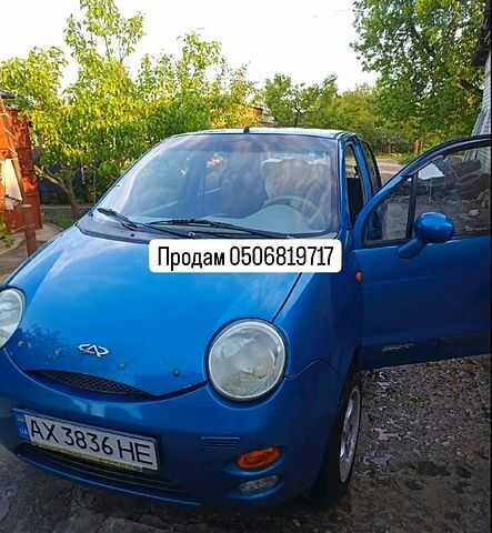 Синій Чері Кью Кью, об'ємом двигуна 1.1 л та пробігом 97 тис. км за 1800 $, фото 1 на Automoto.ua