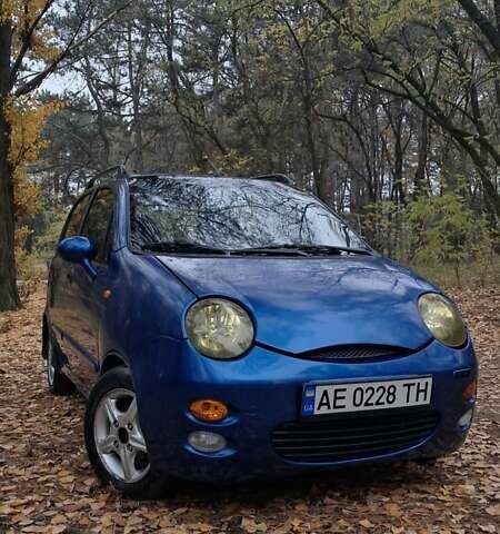 Синий Чери Кью Кью, объемом двигателя 1.1 л и пробегом 206 тыс. км за 2400 $, фото 1 на Automoto.ua