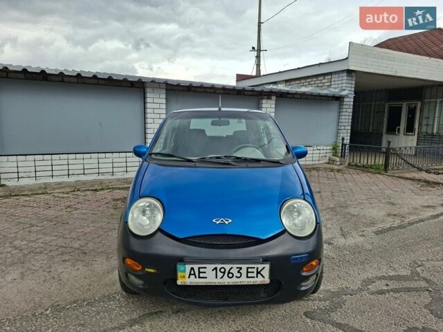 Синій Чері Кью Кью, об'ємом двигуна 1.1 л та пробігом 136 тис. км за 1000 $, фото 1 на Automoto.ua