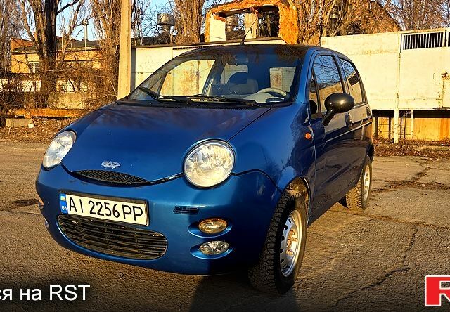 Синий Чери Кью Кью, объемом двигателя 1.1 л и пробегом 99 тыс. км за 1799 $, фото 1 на Automoto.ua