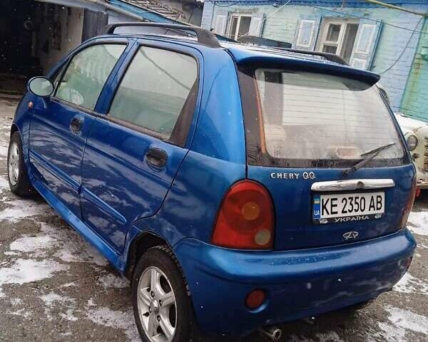 Синій Чері Кью Кью, об'ємом двигуна 1.08 л та пробігом 155 тис. км за 1700 $, фото 1 на Automoto.ua