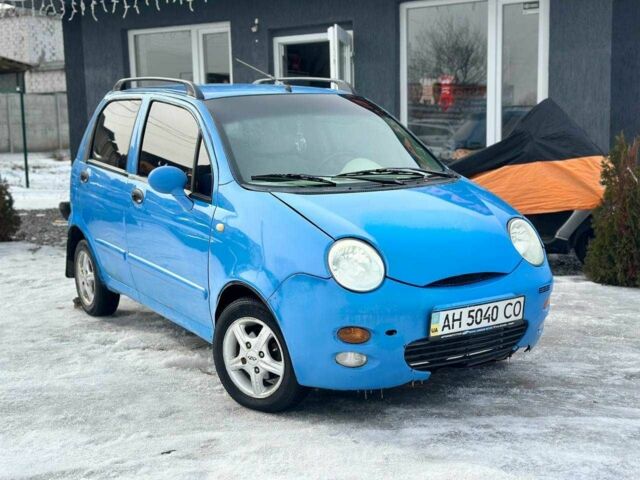 Синий Чери Кью Кью, объемом двигателя 1.1 л и пробегом 117 тыс. км за 1400 $, фото 1 на Automoto.ua