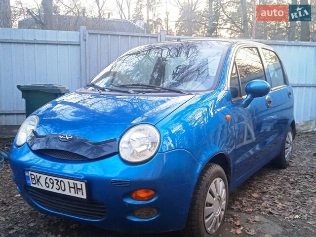 Синий Чери Кью Кью, объемом двигателя 1.08 л и пробегом 188 тыс. км за 1500 $, фото 1 на Automoto.ua