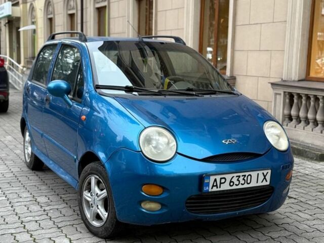 Синий Чери Кью Кью, объемом двигателя 1.1 л и пробегом 101 тыс. км за 2450 $, фото 1 на Automoto.ua