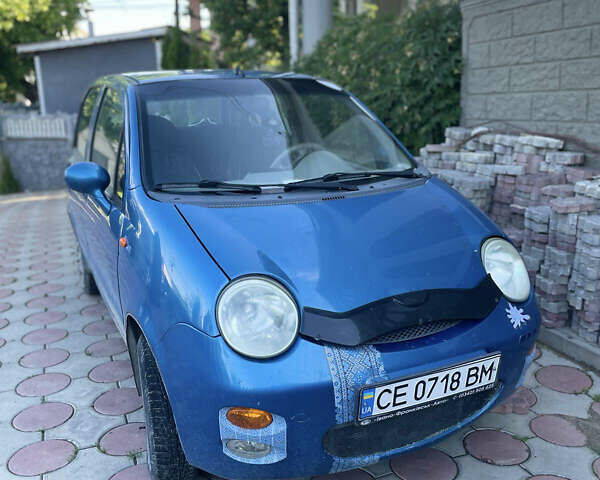 Синий Чери Кью Кью, объемом двигателя 1.1 л и пробегом 87 тыс. км за 1700 $, фото 1 на Automoto.ua