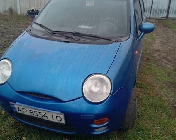 Синий Чери Кью Кью, объемом двигателя 1.08 л и пробегом 777 тыс. км за 2200 $, фото 1 на Automoto.ua