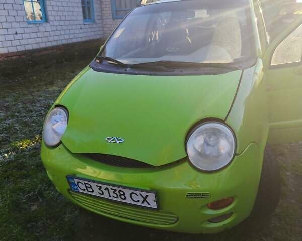 Зелений Чері Кью Кью, об'ємом двигуна 1.08 л та пробігом 110 тис. км за 1900 $, фото 1 на Automoto.ua