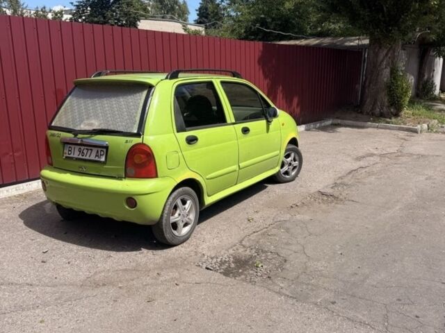 Зелений Чері Кью Кью, об'ємом двигуна 1.1 л та пробігом 70 тис. км за 1490 $, фото 1 на Automoto.ua