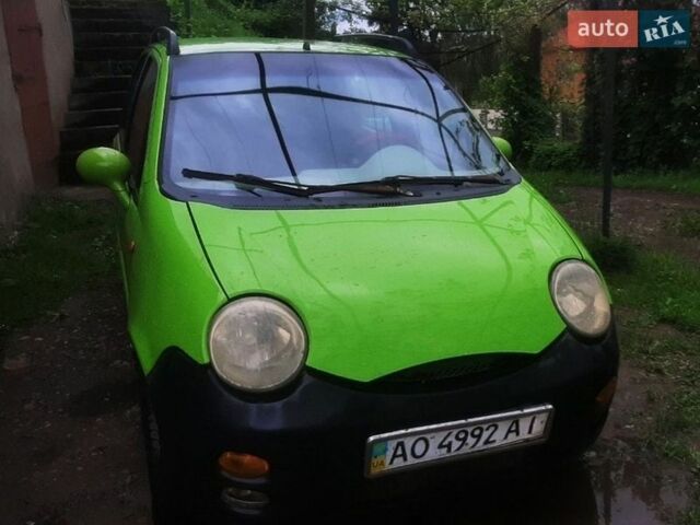 Зеленый Чери Кью Кью, объемом двигателя 1.1 л и пробегом 63 тыс. км за 950 $, фото 1 на Automoto.ua