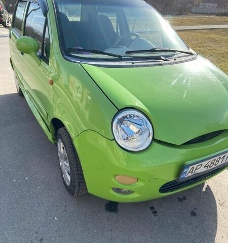 Зелений Чері Кью Кью, об'ємом двигуна 1.08 л та пробігом 139 тис. км за 1800 $, фото 1 на Automoto.ua