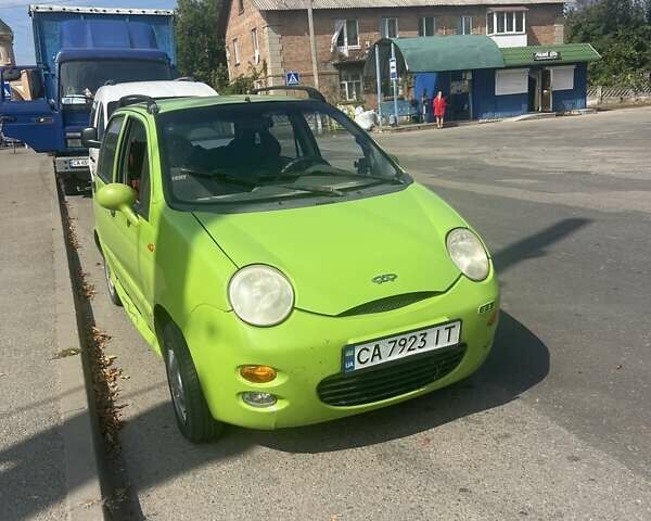 Зелений Чері Кью Кью, об'ємом двигуна 1.08 л та пробігом 143 тис. км за 1600 $, фото 1 на Automoto.ua