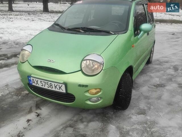 Зеленый Чери Кью Кью, объемом двигателя 1.08 л и пробегом 120 тыс. км за 2400 $, фото 1 на Automoto.ua