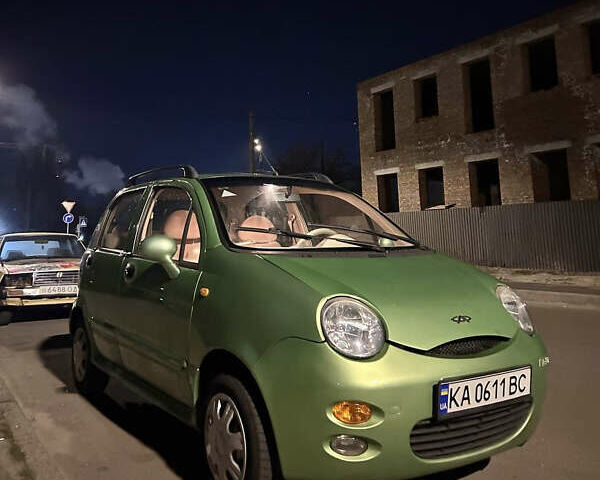 Зелений Чері Кью Кью, об'ємом двигуна 1.08 л та пробігом 105 тис. км за 2550 $, фото 1 на Automoto.ua