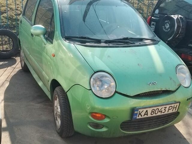 Зелений Чері Кью Кью, об'ємом двигуна 1.08 л та пробігом 92 тис. км за 3600 $, фото 1 на Automoto.ua
