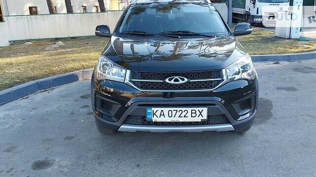 Черный Чери Tiggo 2, объемом двигателя 1.5 л и пробегом 70 тыс. км за 8800 $, фото 1 на Automoto.ua
