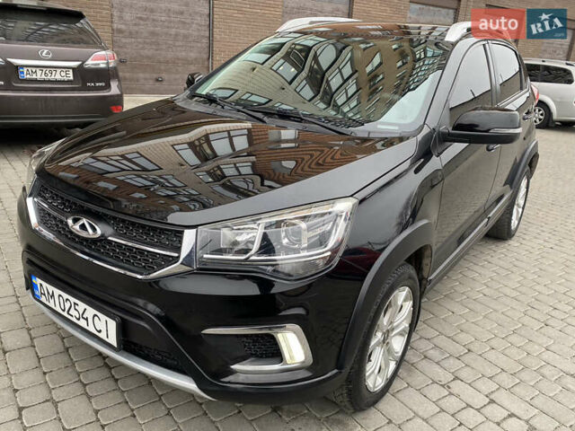 Черный Чери Tiggo 2, объемом двигателя 1.5 л и пробегом 116 тыс. км за 8200 $, фото 1 на Automoto.ua