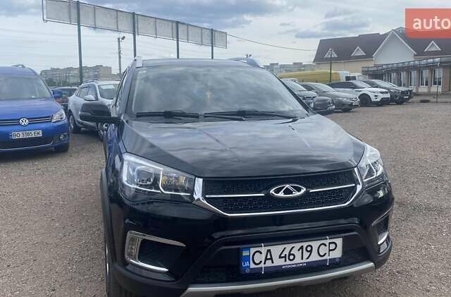 Черный Чери Tiggo 2, объемом двигателя 1.5 л и пробегом 42 тыс. км за 9700 $, фото 1 на Automoto.ua