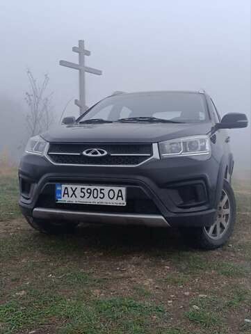 Черный Чери Tiggo 2, объемом двигателя 1.5 л и пробегом 97 тыс. км за 7799 $, фото 1 на Automoto.ua