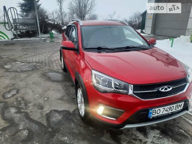Красный Чери Tiggo 2, объемом двигателя 1.5 л и пробегом 60 тыс. км за 7300 $, фото 1 на Automoto.ua