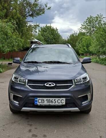 Серый Чери Tiggo 2, объемом двигателя 1.5 л и пробегом 44 тыс. км за 8400 $, фото 1 на Automoto.ua