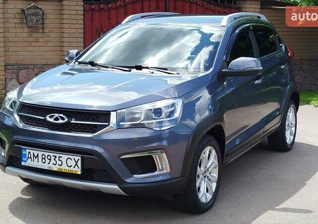Серый Чери Tiggo 2, объемом двигателя 1.5 л и пробегом 92 тыс. км за 7077 $, фото 1 на Automoto.ua