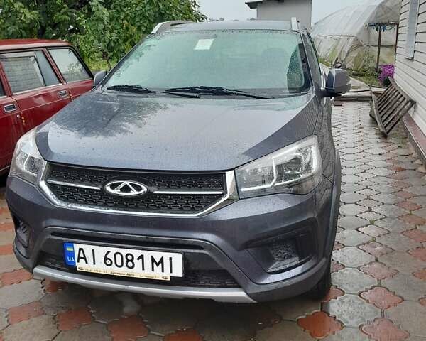 Сірий Чері Tiggo 2, об'ємом двигуна 1.5 л та пробігом 50 тис. км за 9300 $, фото 1 на Automoto.ua